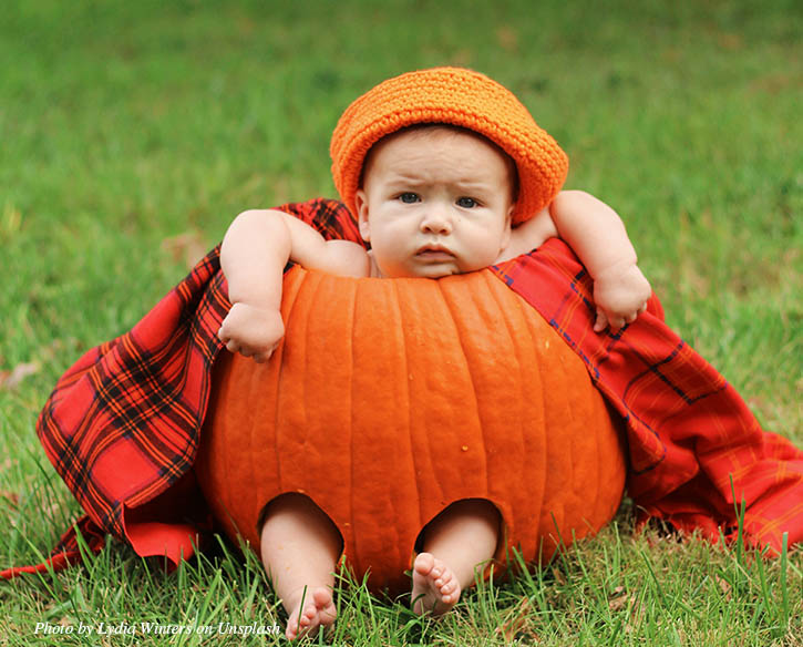 Baby in a Pumpkin Baby in a Pumpkin